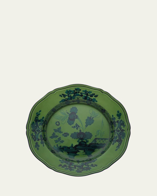 Oriente Italiano Salad Plate, Malachite